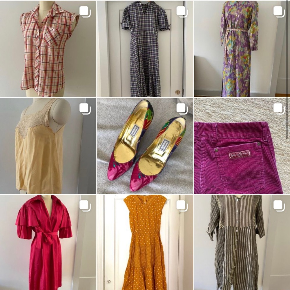 Vintage on Instagram and Etsy